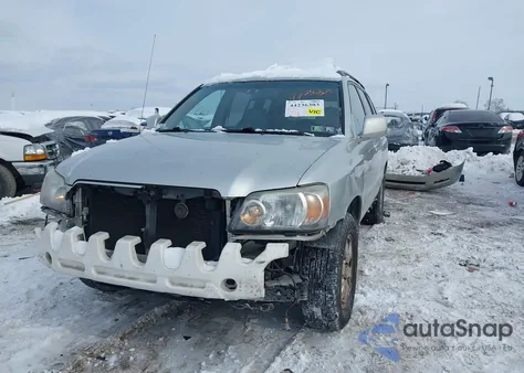 2005 Toyota Highlander V6 из США, поврежденный, VIN JTEDP21A450057868